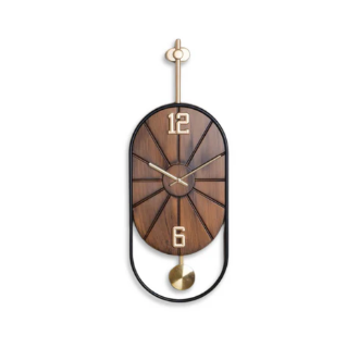Antique Brownstone wall clock hand made wall clock