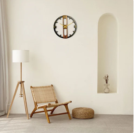 Wall Clock Wonder Metal Wall Clock for Living Room