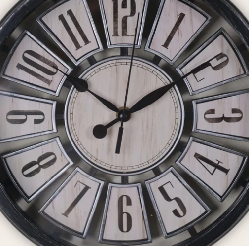 Clocky Wall Clock Metal Wall Clocks For Living Room
