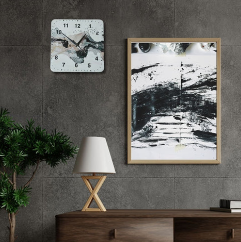 GlossyGlow Wall Clock Premium Wall Clocks