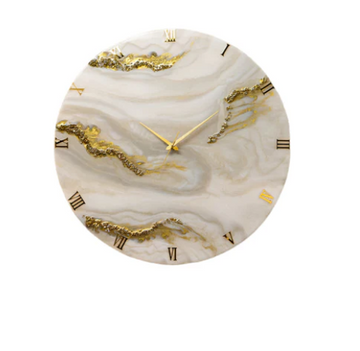 Resin Renaissance Resin Clock Resin Wall Clock