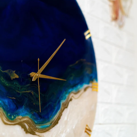 Skybound Resin Wall Clock Luxury Resin Wall Clock