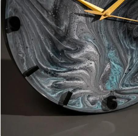 Resin Rhythm Clock Resin Wall Clock