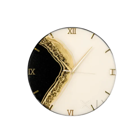 Timeflow Resin Clock Resin Wall Clock