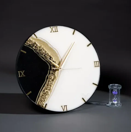 Timeflow Resin Clock Resin Wall Clock