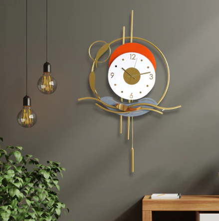 Golden Timekeeper Wall Clock Wall Clock Best Design