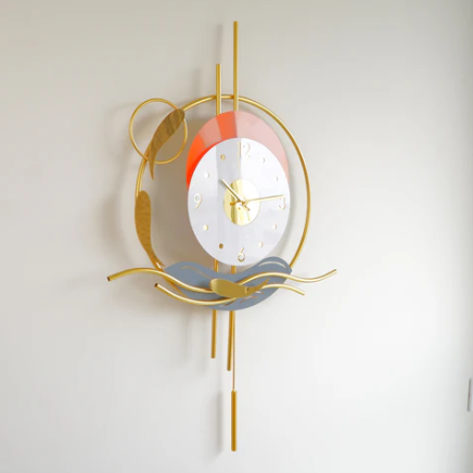 Golden Timekeeper Wall Clock Wall Clock Best Design