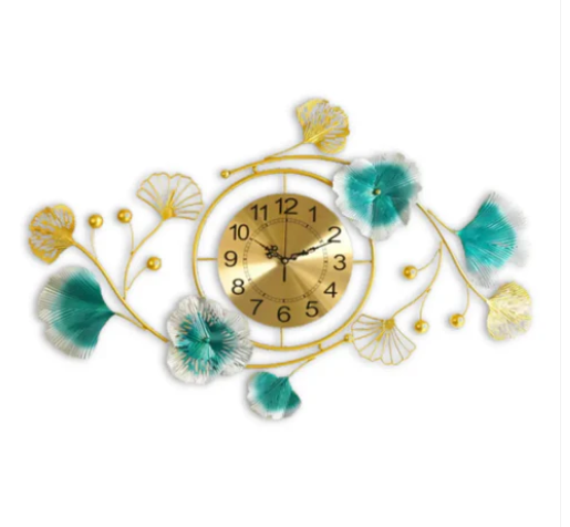 Classic Charm Golden Wall Clock Wall Clock Big Size