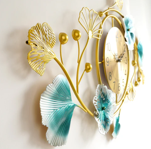 Classic Charm Golden Wall Clock Wall Clock Big Size