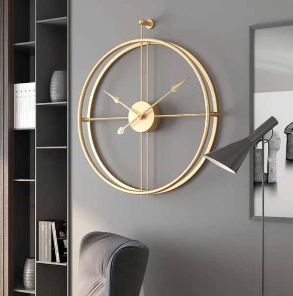 Clocktron Double Metal Wall Clock Wall Clock For Home Decor