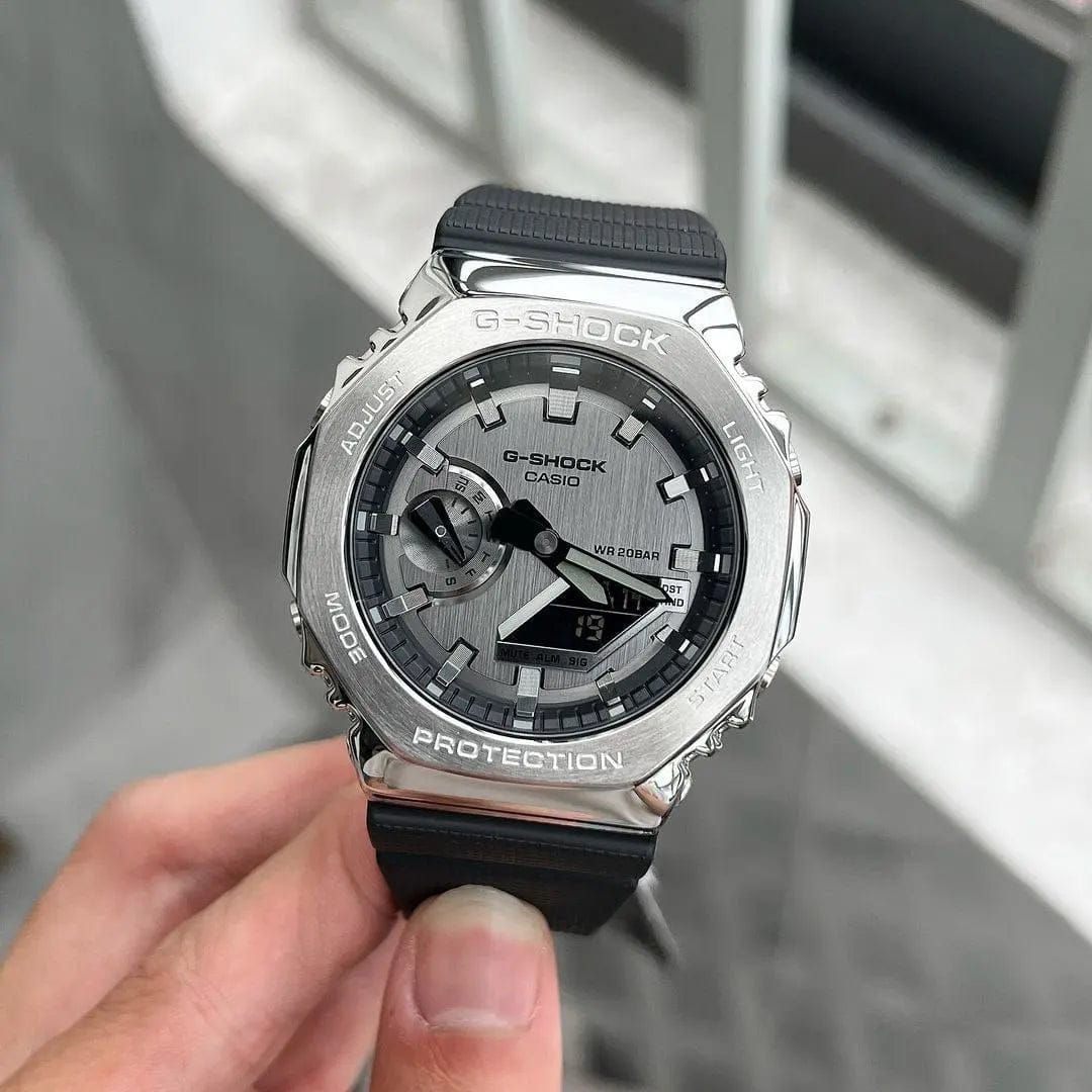 2100 SILVER-BLACK Metal Body